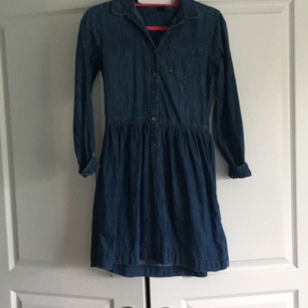 Denim Collared dress